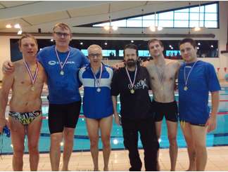 Podium 400 4 Nages Messieurs